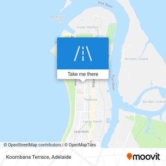 Koombana Terrace map