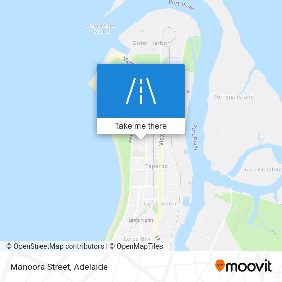 Manoora Street map