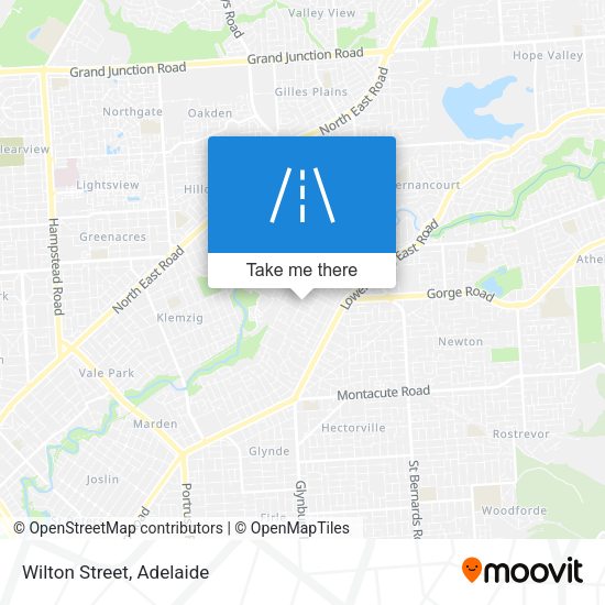 Wilton Street map
