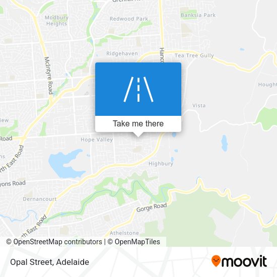 Opal Street map
