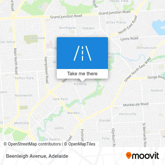 Beenleigh Avenue map