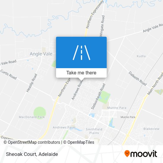 Sheoak Court map