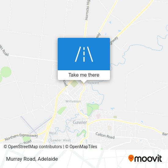 Murray Road map