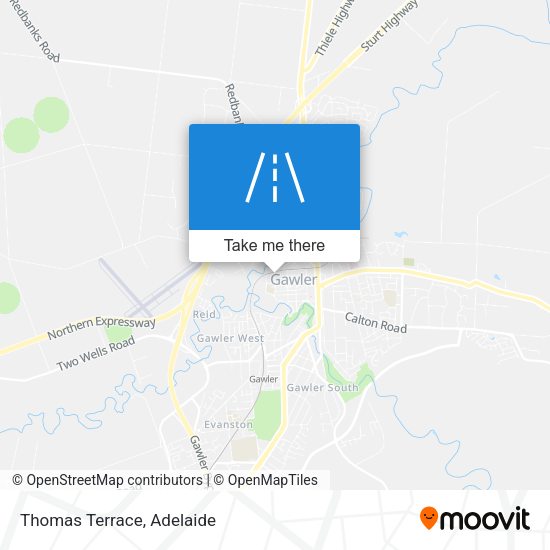 Thomas Terrace map