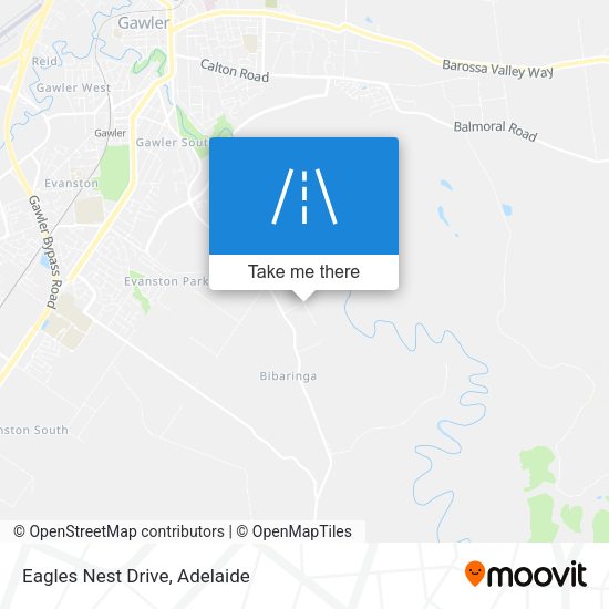 Eagles Nest Drive map