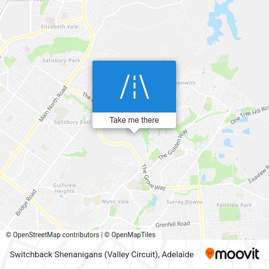 Switchback Shenanigans (Valley Circuit) map