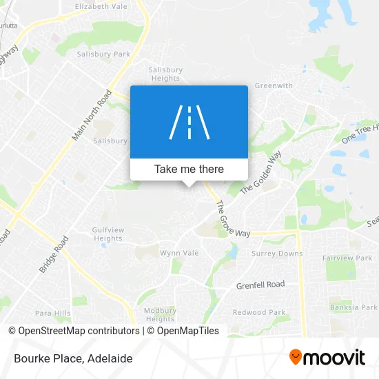 Bourke Place map