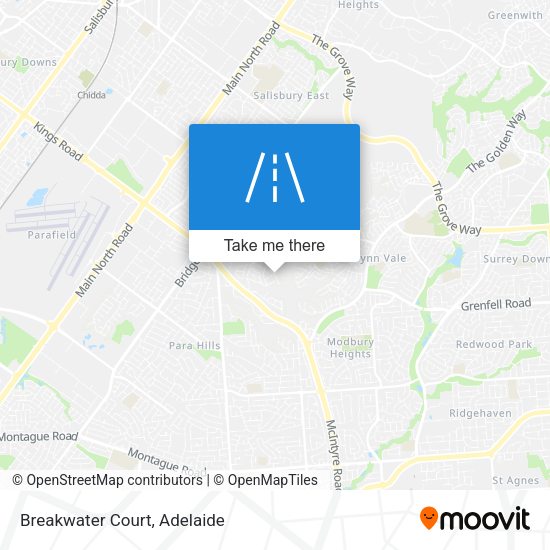 Breakwater Court map