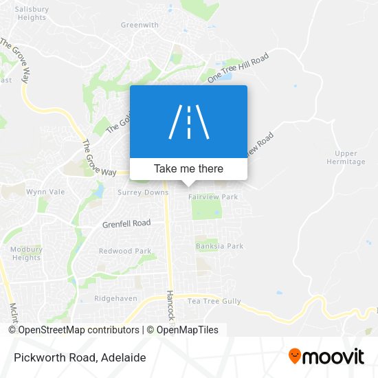 Pickworth Road map