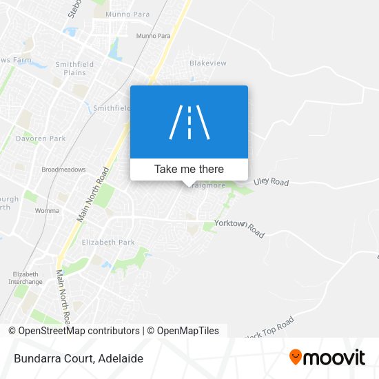 Bundarra Court map