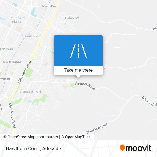 Hawthorn Court map