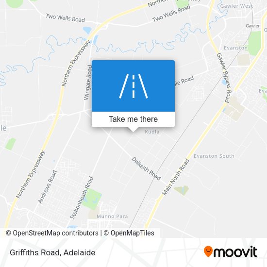 Griffiths Road map