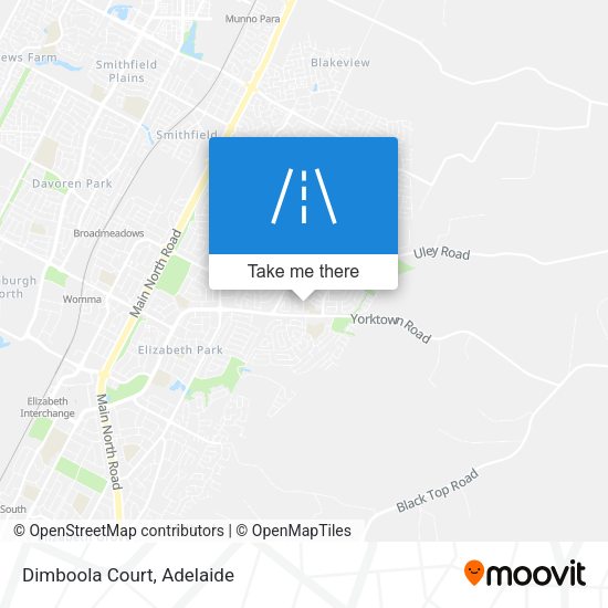 Dimboola Court map