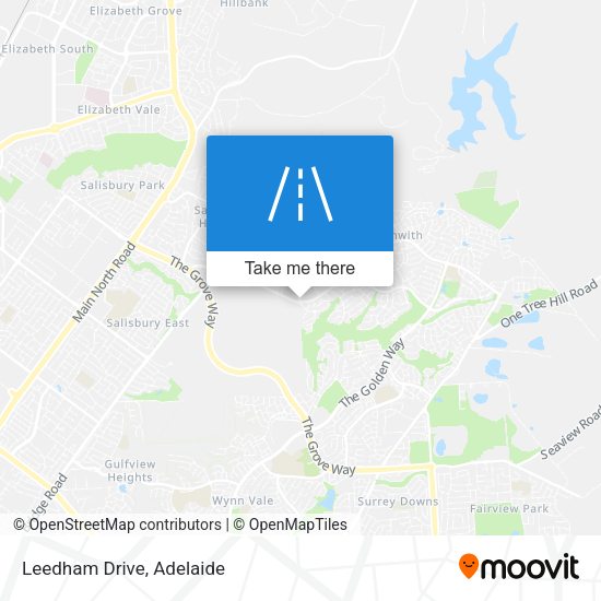 Leedham Drive map
