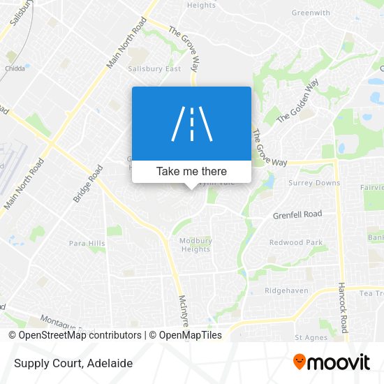 Supply Court map