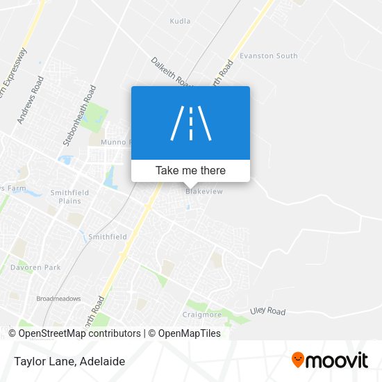 Taylor Lane map