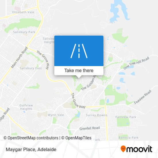 Maygar Place map