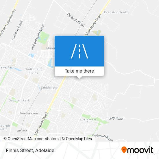 Finnis Street map