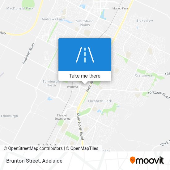 Brunton Street map