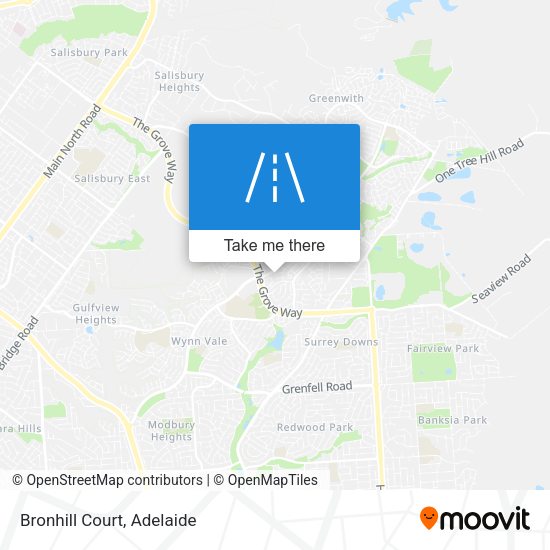 Bronhill Court map