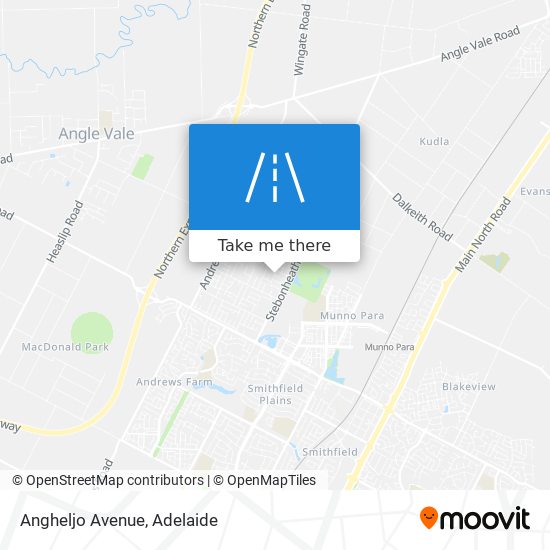 Angheljo Avenue map