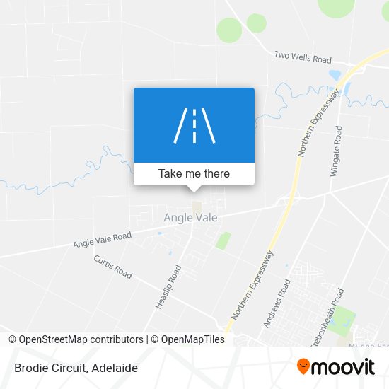 Brodie Circuit map