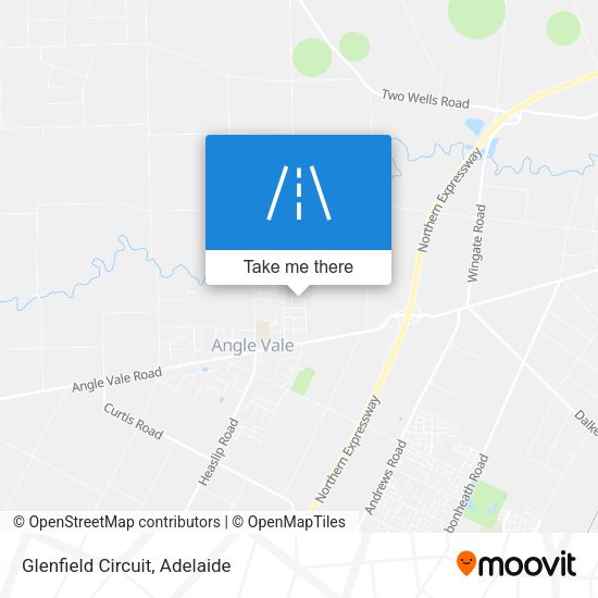Glenfield Circuit map
