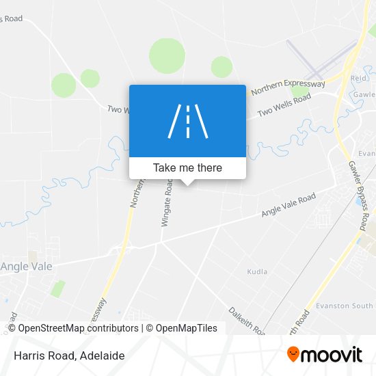 Harris Road map