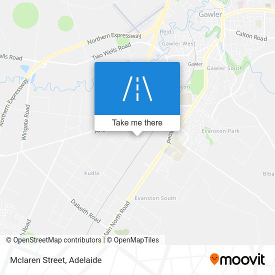 Mclaren Street map