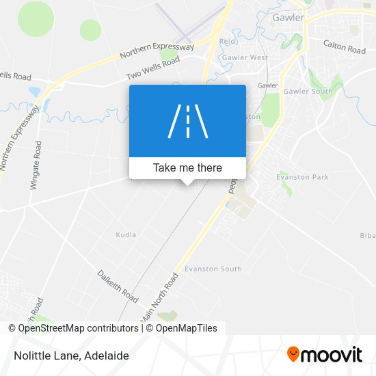 Nolittle Lane map