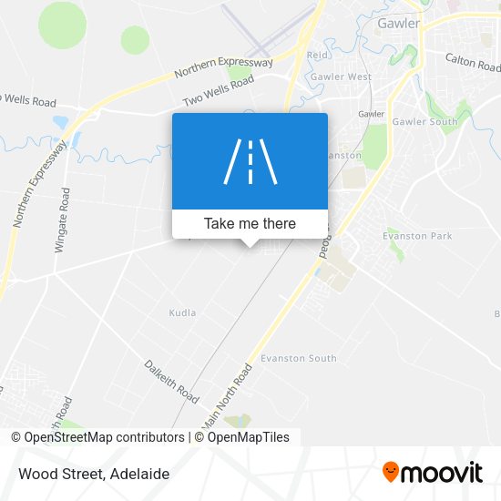 Wood Street map