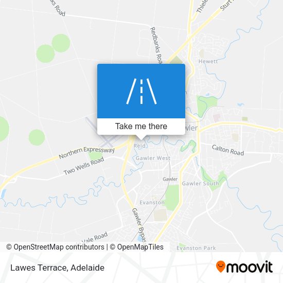 Lawes Terrace map