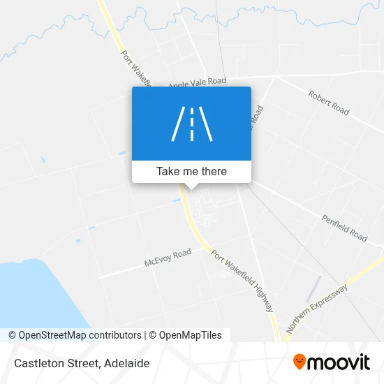Castleton Street map