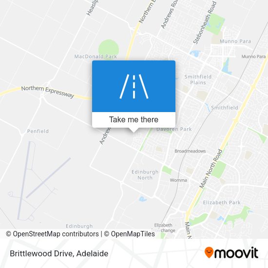 Brittlewood Drive map