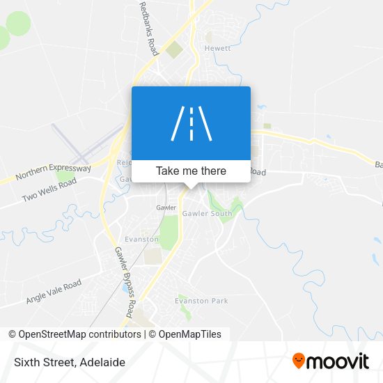 Sixth Street map