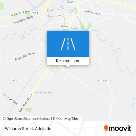 Williams Street map