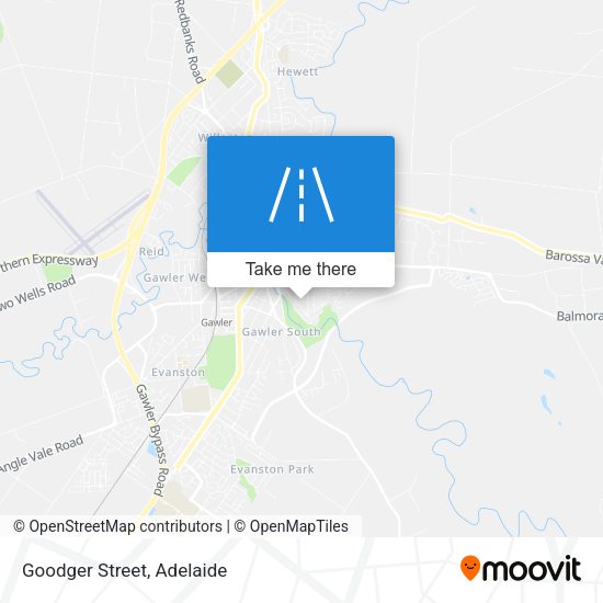 Goodger Street map