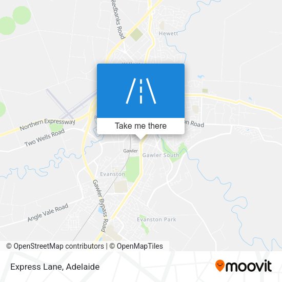 Express Lane map