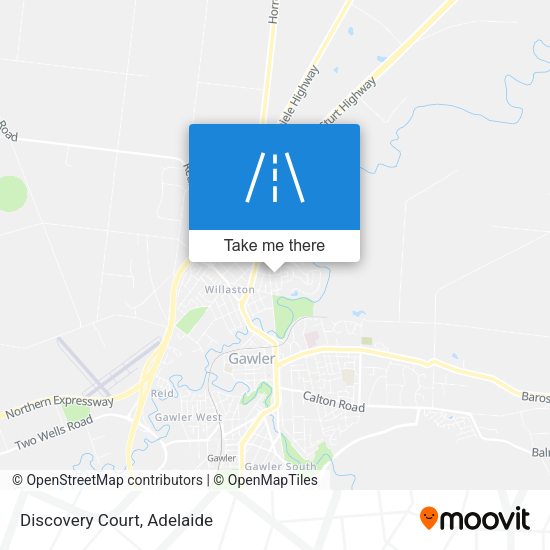 Discovery Court map