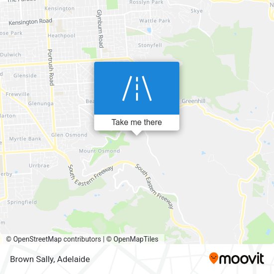 Brown Sally map