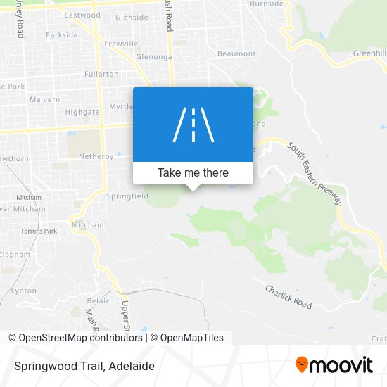 Springwood Trail map