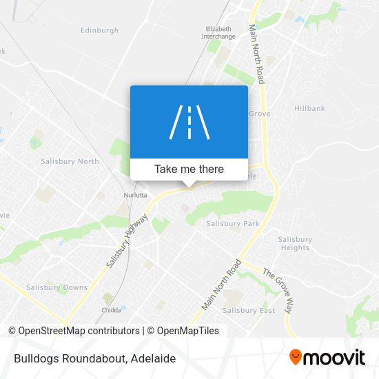 Bulldogs Roundabout map