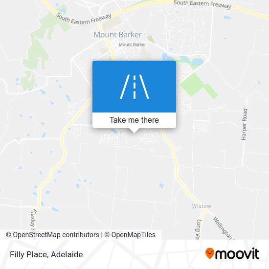 Filly Place map