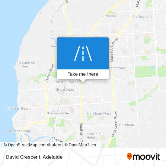 David Crescent map