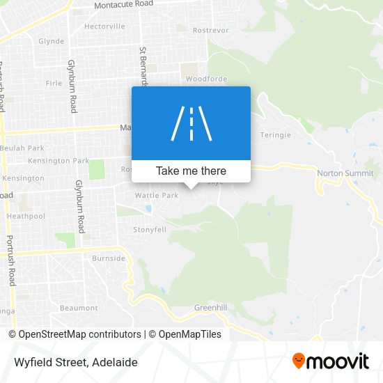 Wyfield Street map