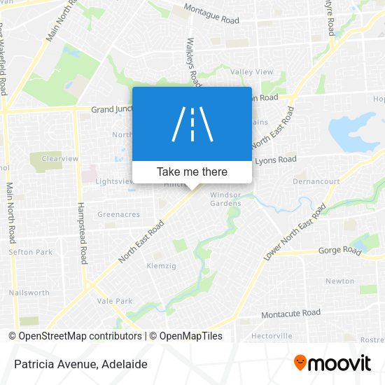 Patricia Avenue map