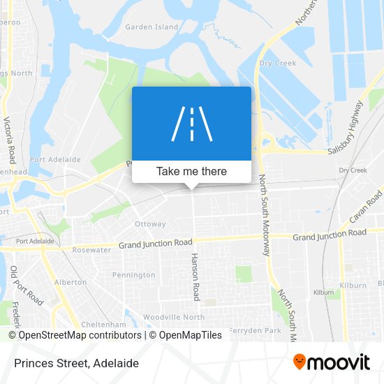 Princes Street map
