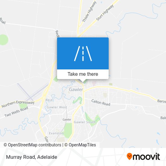 Murray Road map