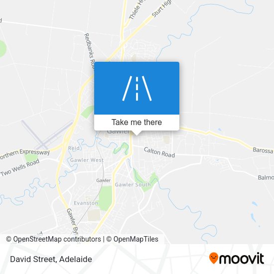 David Street map