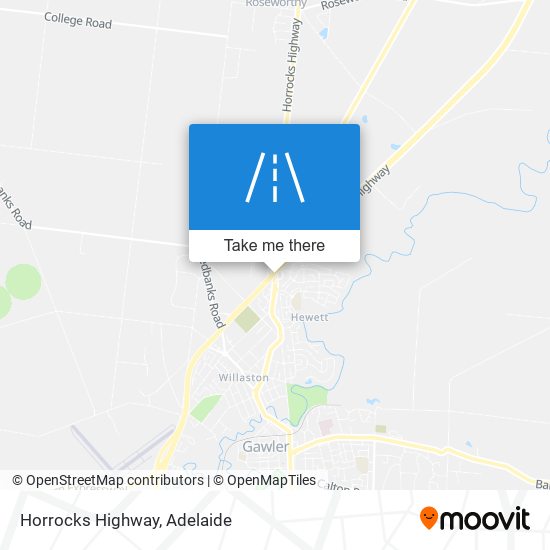 Horrocks Highway map